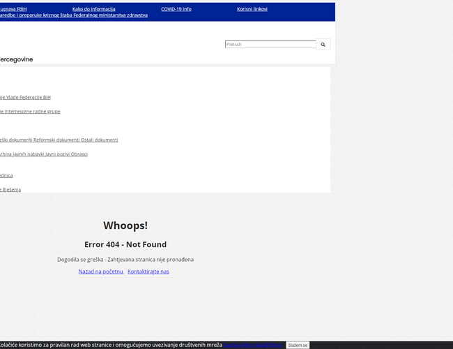 波黑聯(lián)邦政府官網(wǎng)